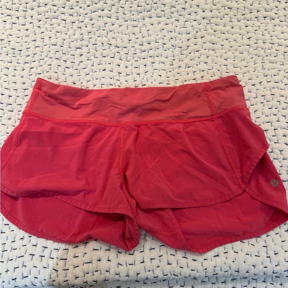 Lulu lemon speed shorts